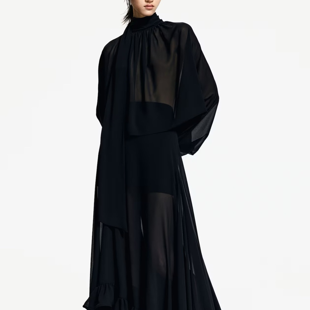 Elegant Black Women's Dress